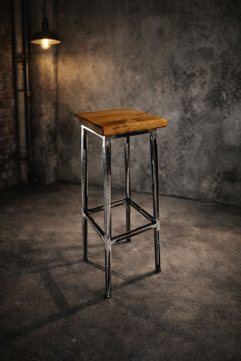 Sgabello da bar / cucina in metallo