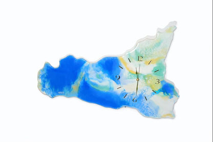 Orologio da parete in resina Sicilia