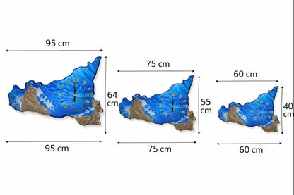 Orologio da parete sicilia