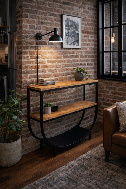 Consolle ingresso in metallo